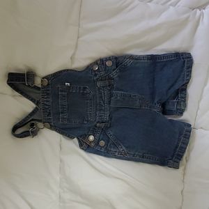 Carter's 12 month infant denim shortalls